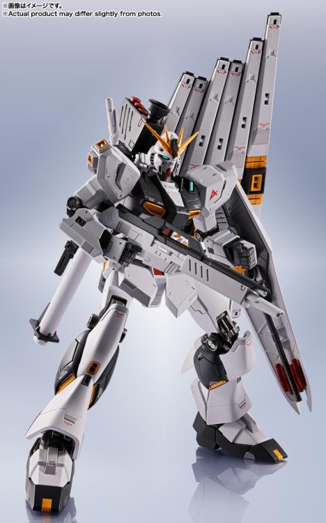 Mobile Suit Gundam Char's Counterattack Metal Robot Spirits Nu Gundam Action Figure - Image 3