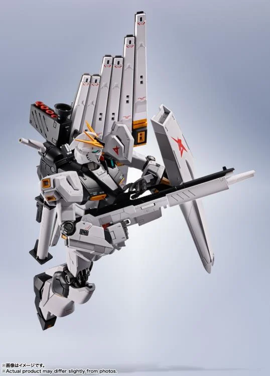 Mobile Suit Gundam Char's Counterattack Metal Robot Spirits Nu Gundam Action Figure - Image 5