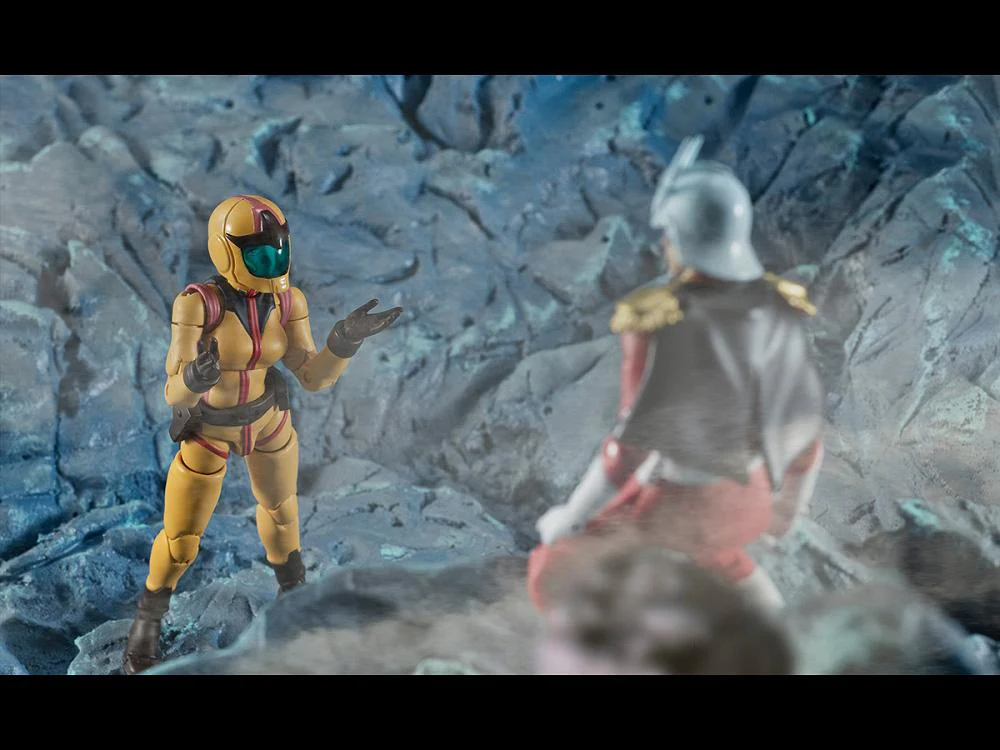 Mobile Suit Gundam G.M.G. Earth Federation Force 04, 05, 06 Sayla Mass Set of 3 Figures (With Bonus) - Image 9