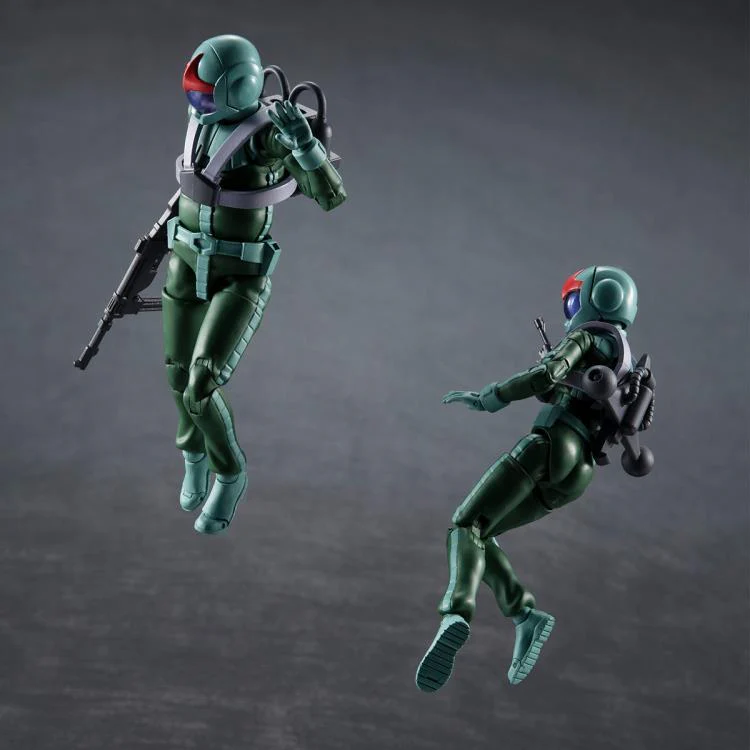 Mobile Suit Gundam G.M.G. Principality of Zeon Standard Infantry Soldier and Char Aznable Set of 3 Figures - Image 5