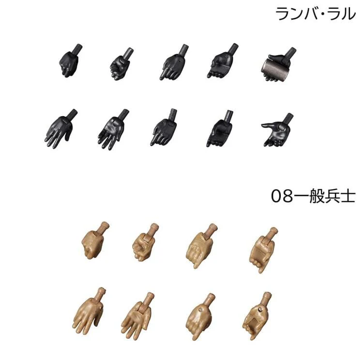 Mobile Suit Gundam G.M.G. Principality of Zeon Team Ramba Ral & Motorcycle Set (With Gift) - Image 17