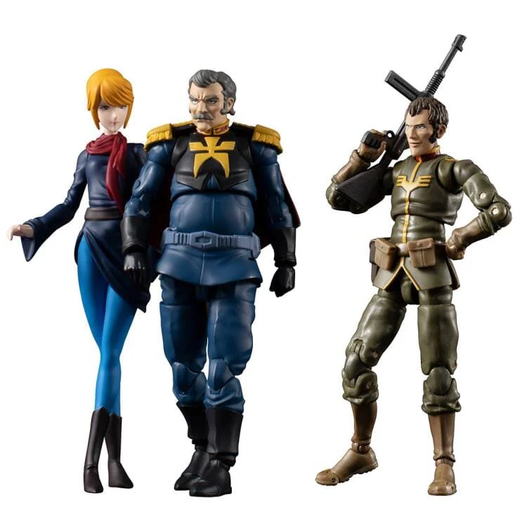 Mobile Suit Gundam G.M.G. Principality of Zeon Team Ramba Ral & Motorcycle Set (With Gift) - Image 3