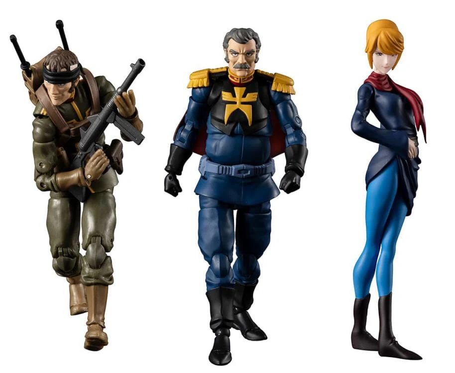 Mobile Suit Gundam G.M.G. Principality of Zeon Team Ramba Ral & Motorcycle Set (With Gift) - Image 4