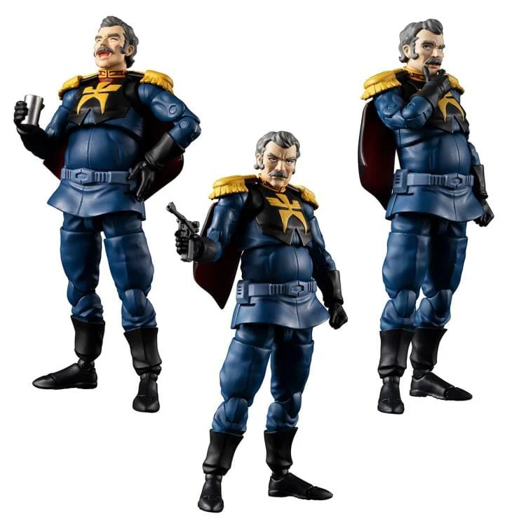 Mobile Suit Gundam G.M.G. Principality of Zeon Team Ramba Ral & Motorcycle Set (With Gift) - Image 5