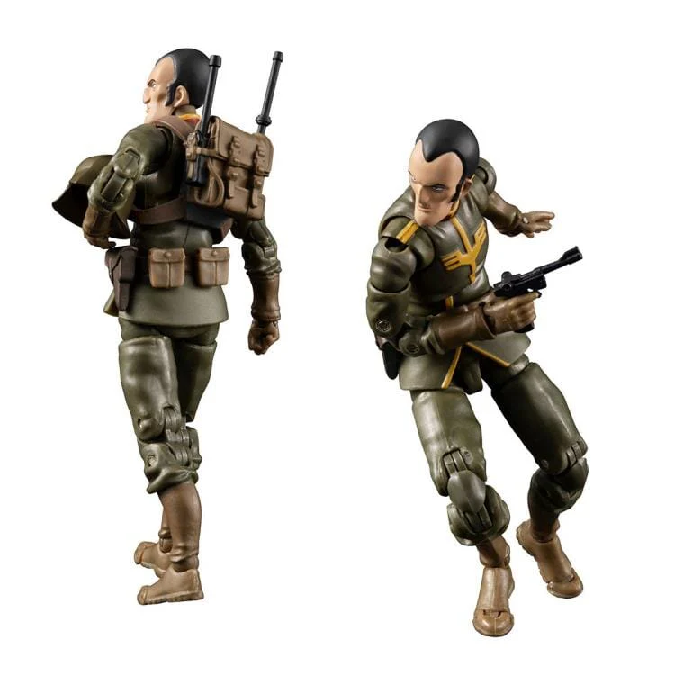 Mobile Suit Gundam G.M.G. Principality of Zeon 08 VSP General Soldier & Motorcycle - Image 4