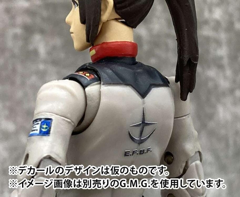 Mobile Suit Gundam G.M.G. Professional Earth Federation Forces Army Soldier 03 1/18 Scale Figure - Image 11