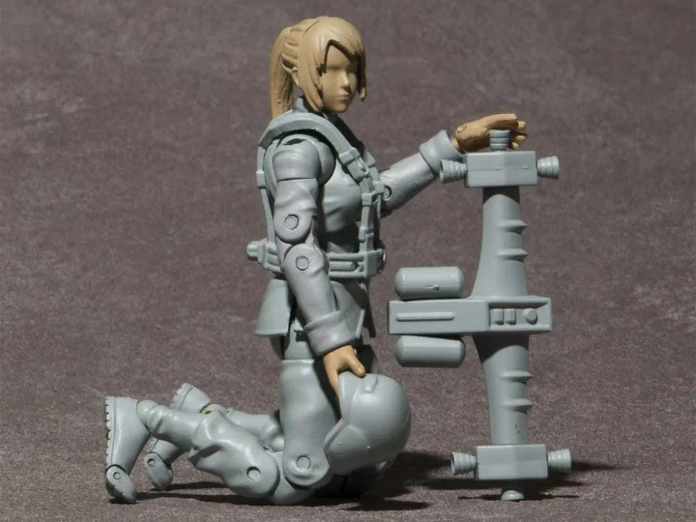 Mobile Suit Gundam G.M.G. Professional Earth Federation Forces Army Soldier 03 1/18 Scale Figure - Image 3