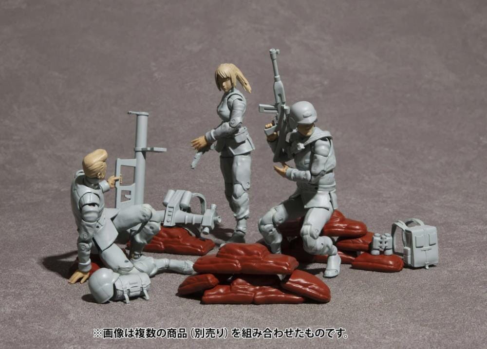 Mobile Suit Gundam G.M.G. Professional Earth Federation Forces Army Soldier 03 1/18 Scale Figure - Image 5