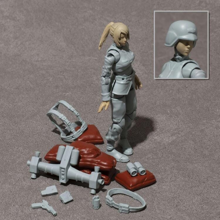 Mobile Suit Gundam G.M.G. Professional Earth Federation Forces Army Soldier 03 1/18 Scale Figure - Image 6