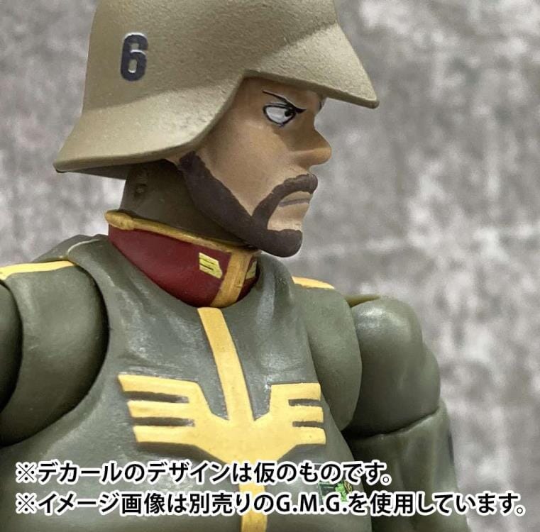 Mobile Suit Gundam G.M.G. Professional Principality of Zeon Army Soldier 02 1/18 Scale Figure - Image 11