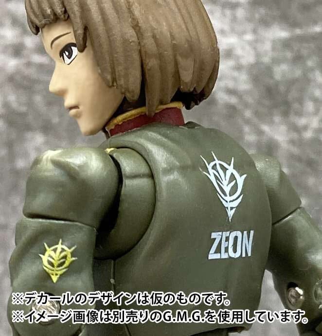 Mobile Suit Gundam G.M.G. Professional Principality of Zeon Army Soldier 03 1/18 Scale Figure - Image 11