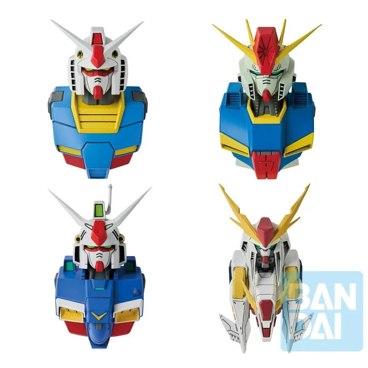 Mobile Suit Gundam Ichibansho Zakka Gundam MS Head Box of 4 Magnets - Image 10