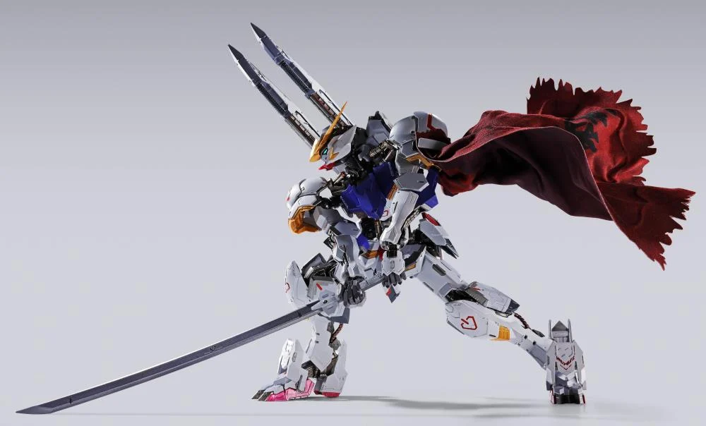 Mobile Suit Gundam Iron-Blooded Orphans Metal Build Gundam Barbatos & Boomerang Mace (4th Form) Action Figure - Image 11