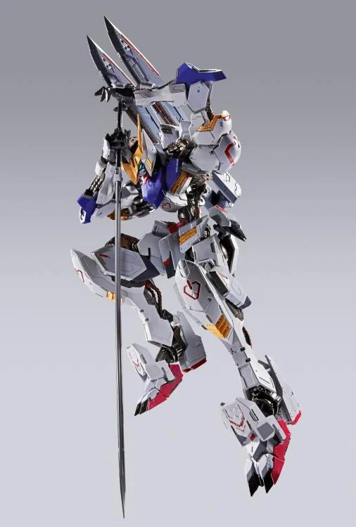 Mobile Suit Gundam Iron-Blooded Orphans Metal Build Gundam Barbatos & Boomerang Mace (4th Form) Action Figure - Image 12