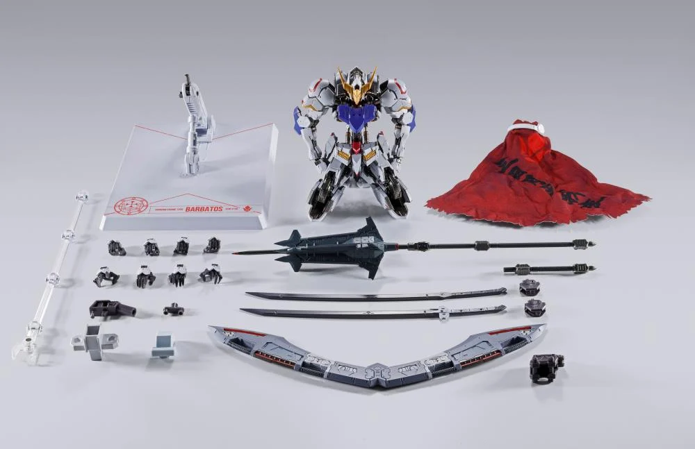 Mobile Suit Gundam Iron-Blooded Orphans Metal Build Gundam Barbatos & Boomerang Mace (4th Form) Action Figure - Image 14