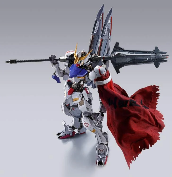Mobile Suit Gundam Iron-Blooded Orphans Metal Build Gundam Barbatos & Boomerang Mace (4th Form) Action Figure - Image 2