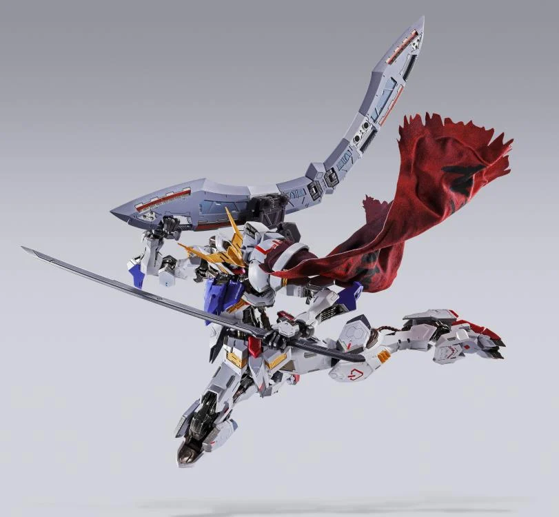 Mobile Suit Gundam Iron-Blooded Orphans Metal Build Gundam Barbatos & Boomerang Mace (4th Form) Action Figure - Image 3