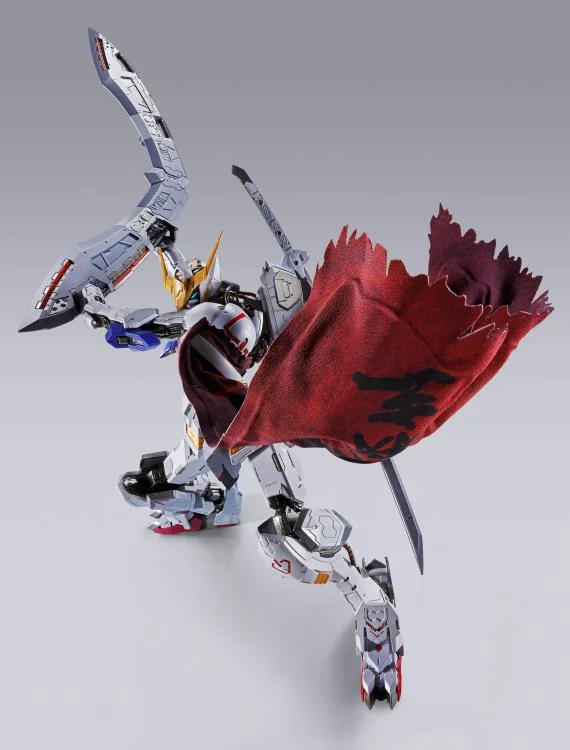 Mobile Suit Gundam Iron-Blooded Orphans Metal Build Gundam Barbatos & Boomerang Mace (4th Form) Action Figure - Image 4