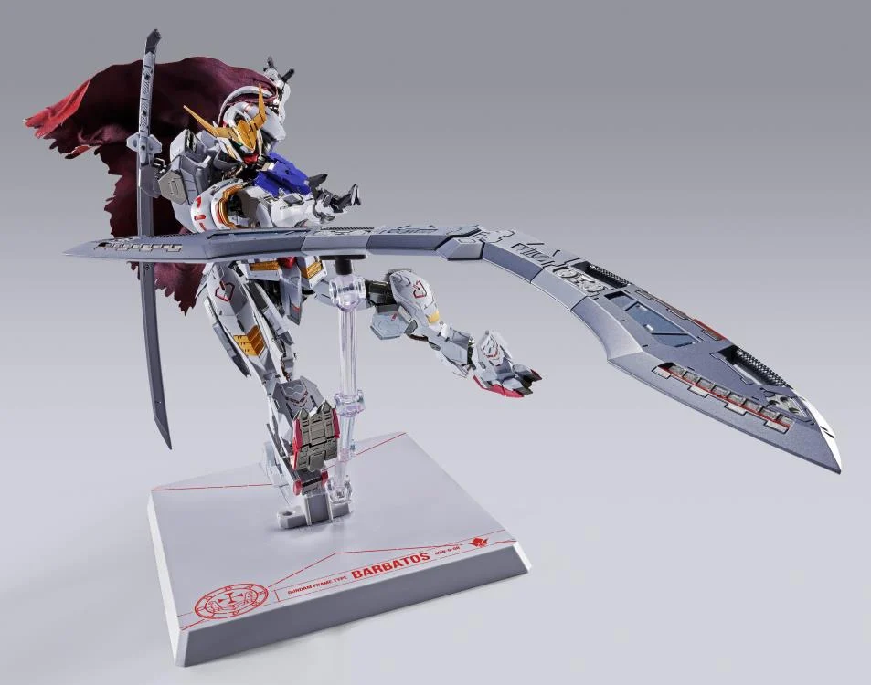 Mobile Suit Gundam Iron-Blooded Orphans Metal Build Gundam Barbatos & Boomerang Mace (4th Form) Action Figure - Image 5