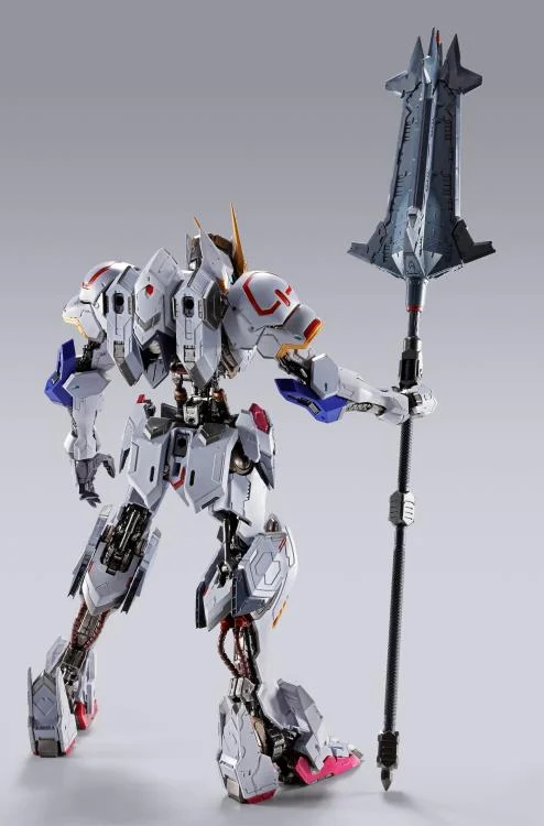Mobile Suit Gundam Iron-Blooded Orphans Metal Build Gundam Barbatos & Boomerang Mace (4th Form) Action Figure - Image 6