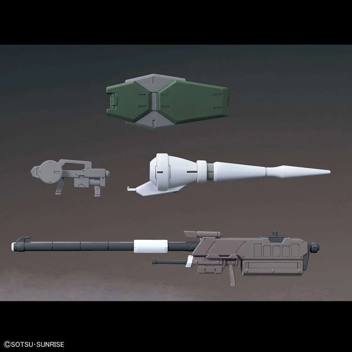 Mobile Suit Gundam Iron-Blooded Orphans Option Parts Set Gunpla 11 Smoothbore Gun for Barbatos 1/144 Scale Accessory Set - Image 3