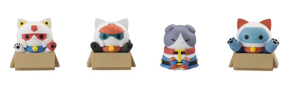 Mobile Suit Gundam Mega Cat Project Nyandam! Earth Federation Forces Box of 8 Figures (With Gift) - Image 28