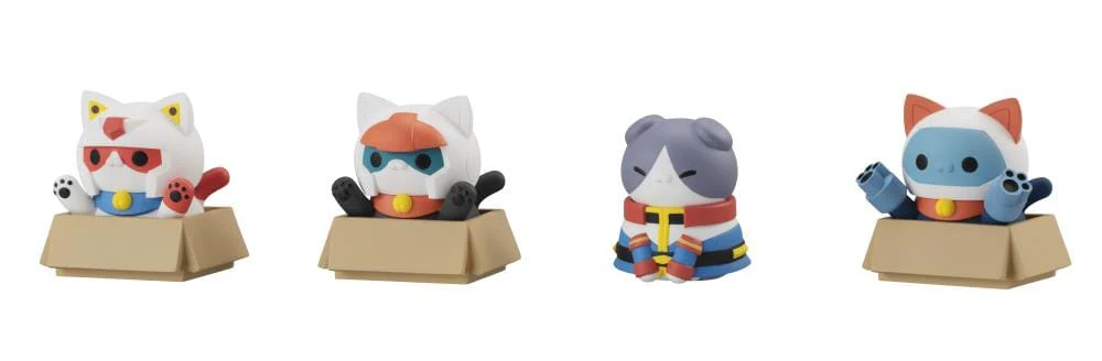 Mobile Suit Gundam Mega Cat Project Nyandam! Earth Federation Forces Box of 8 Figures (With Gift) - Image 29