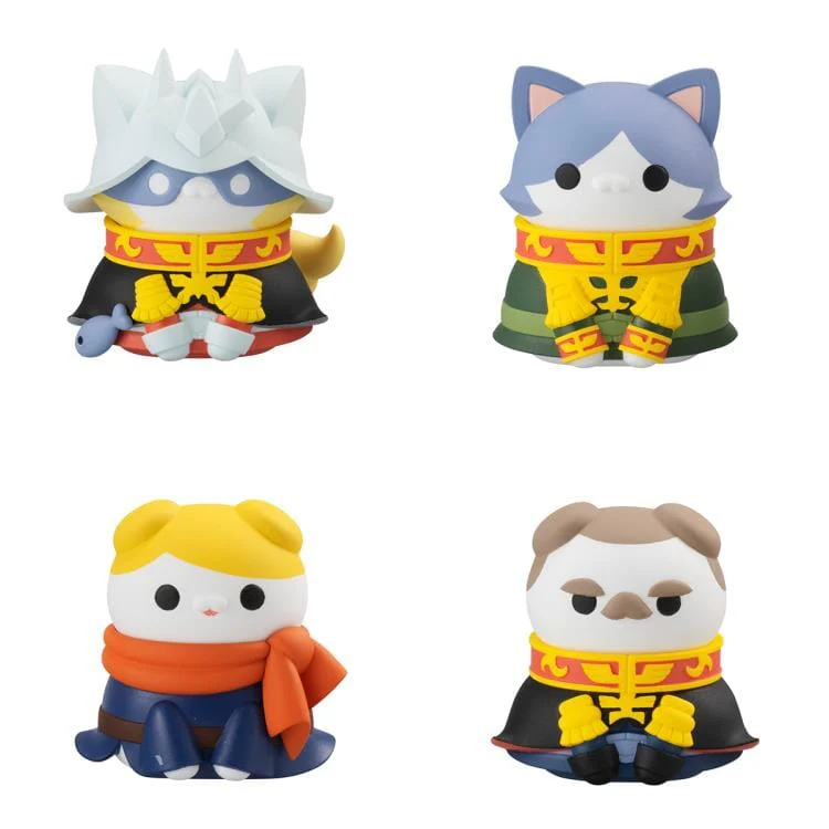 Mobile Suit Gundam Mega Cat Project Nyandam! Principality of Zeon Box of 8 Figures (With Gift) - Image 2