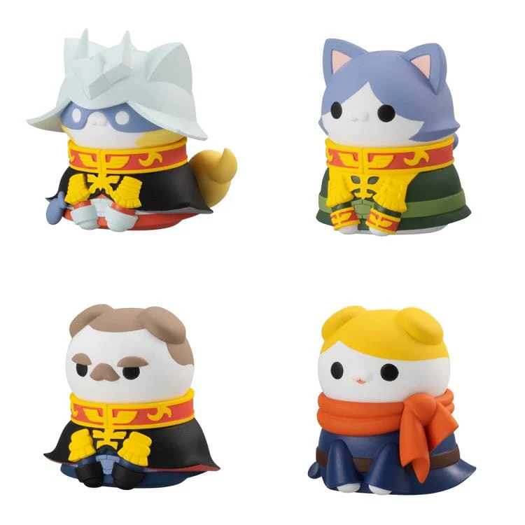 Mobile Suit Gundam Mega Cat Project Nyandam! Principality of Zeon Box of 8 Figures (With Gift) - Image 3