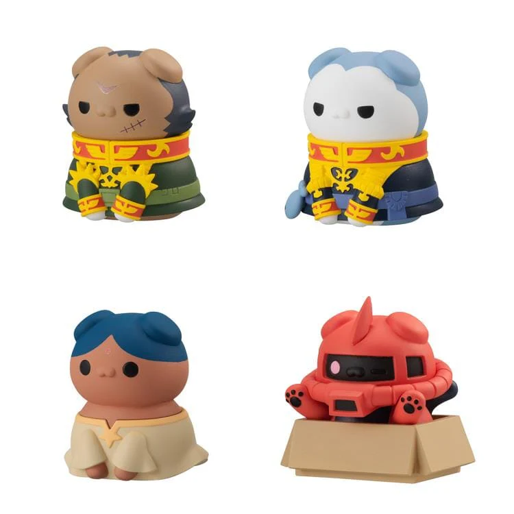 Mobile Suit Gundam Mega Cat Project Nyandam! Principality of Zeon Box of 8 Figures (With Gift) - Image 5