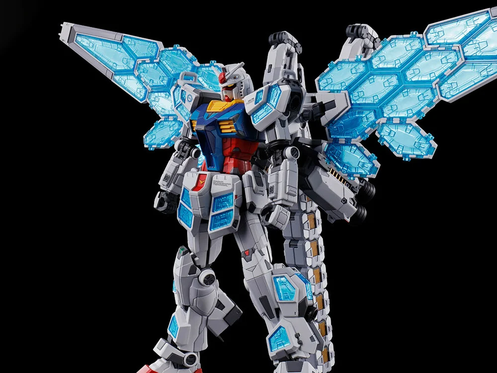 Mobile Suit Gundam Next Future RX-78F00/E Gundam (EX-001 G.L.R.S.S. Feather Unit) 1/144 Scale Model Kit