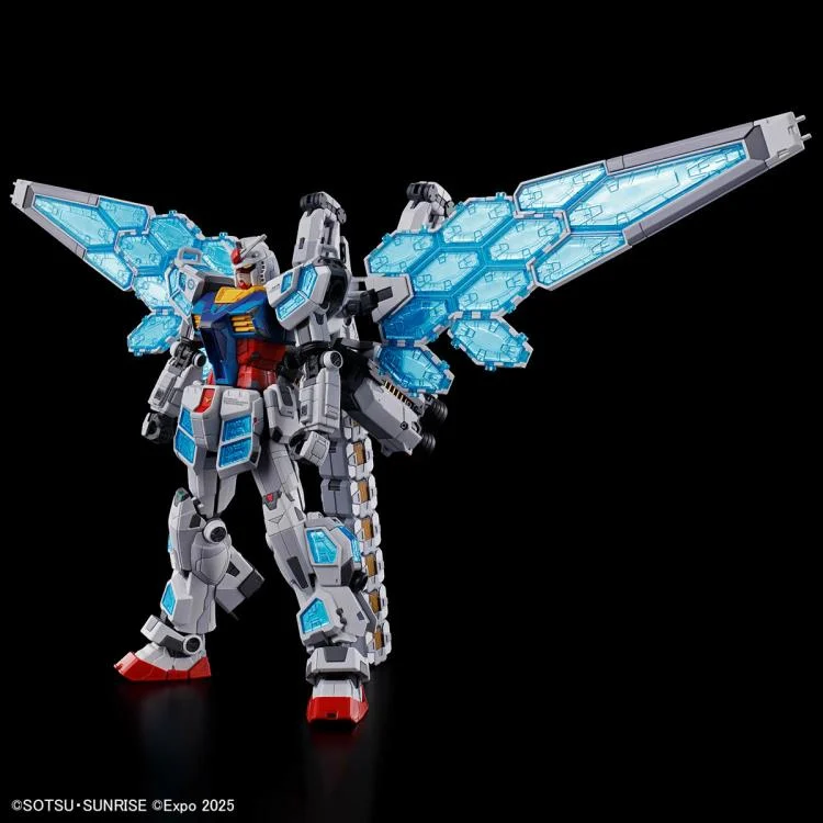 Mobile Suit Gundam Next Future RX-78F00/E Gundam (EX-001 G.L.R.S.S. Feather Unit) 1/144 Scale Model Kit - Image 2