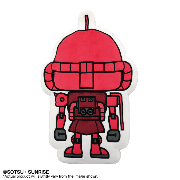 Mobile Suit Gundam Nui Plush Charzaku-kun Die-Cut Plush - Image 3