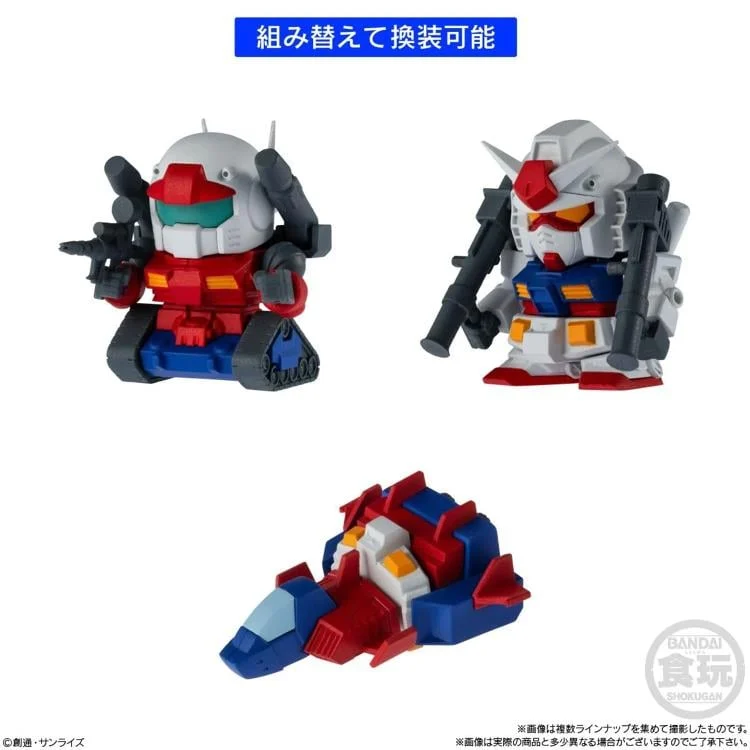 Mobile Suit Gundam Operation V SD Gundam Box of 12 Model Kits - Image 6