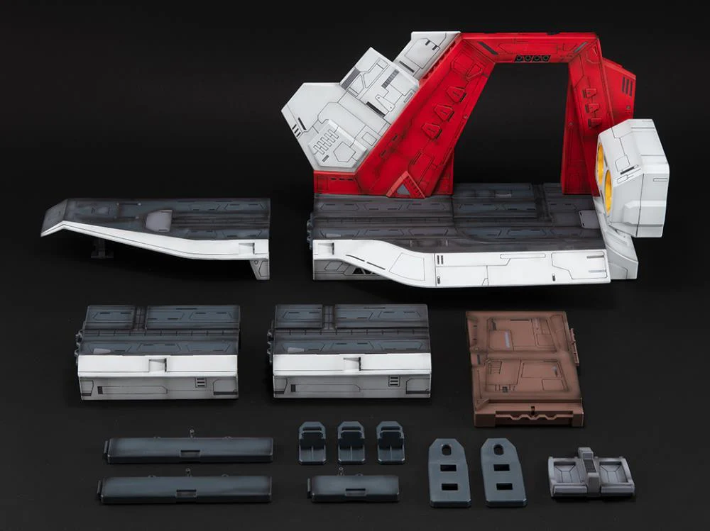 Mobile Suit Gundam Realistic Model Series 1/144 Scale Z Gundam Argama Catapult Deck - Image 3