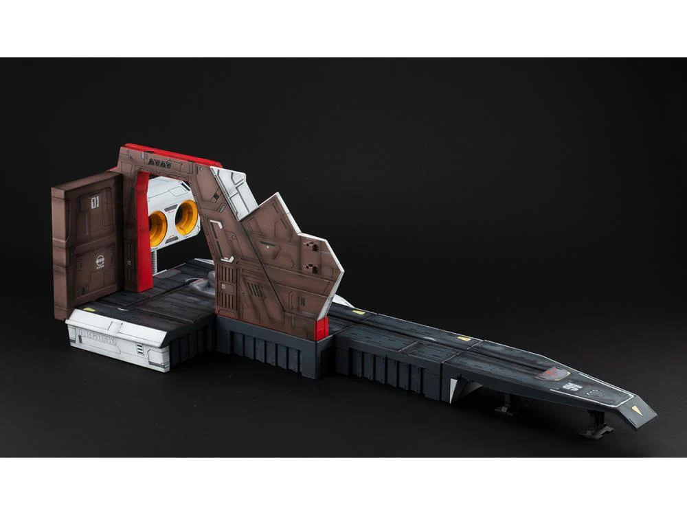 Mobile Suit Gundam Realistic Model Series 1/144 Scale Z Gundam Argama Catapult Deck - Image 4