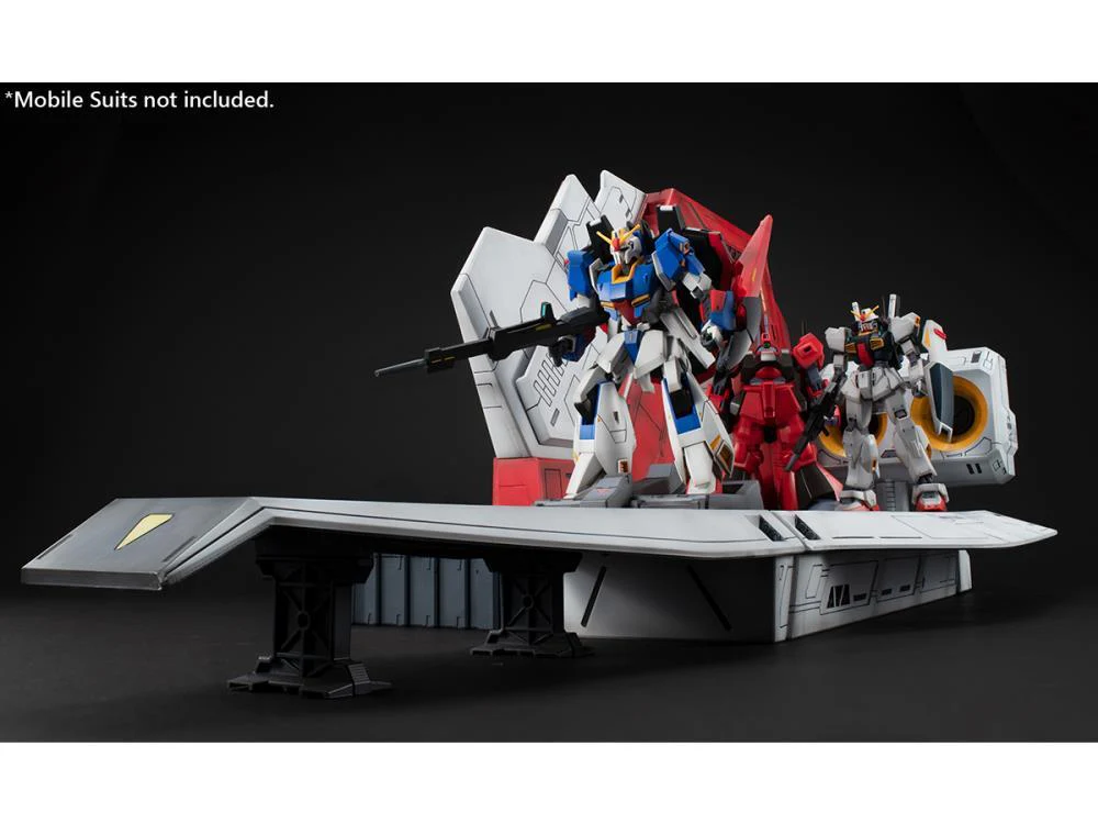 Mobile Suit Gundam Realistic Model Series 1/144 Scale Z Gundam Argama Catapult Deck - Image 8