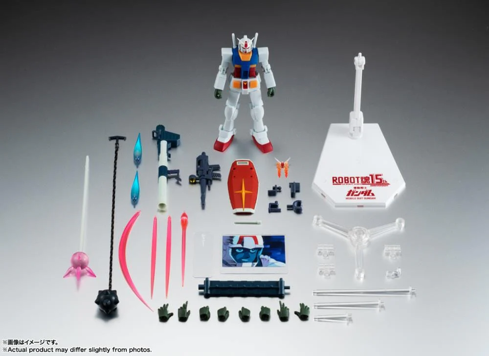 Mobile Suit Gundam Robot Spirits 15th Anniversary RX-78-2 Gundam (Ver. A.N.I.M.E.) - Image 6