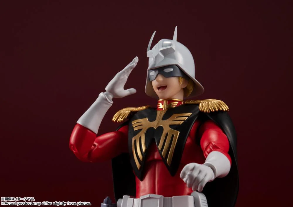 Mobile Suit Gundam S.H.Figuarts Char Aznable Action FIgure - Image 14