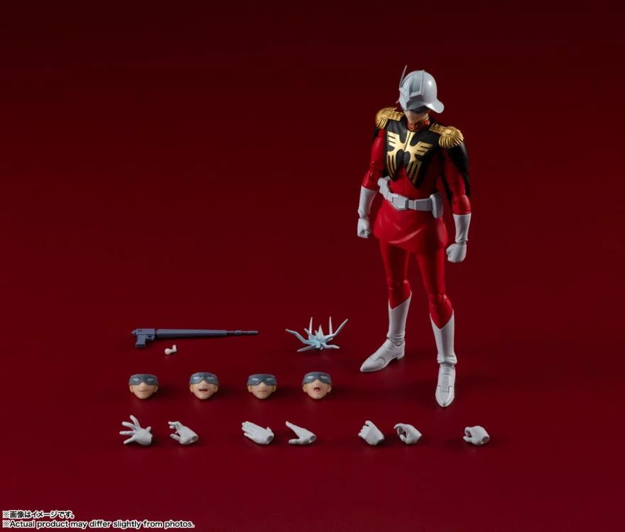 Mobile Suit Gundam S.H.Figuarts Char Aznable Action FIgure - Image 18