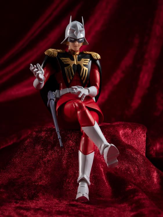 Mobile Suit Gundam S.H.Figuarts Char Aznable Action FIgure - Image 2