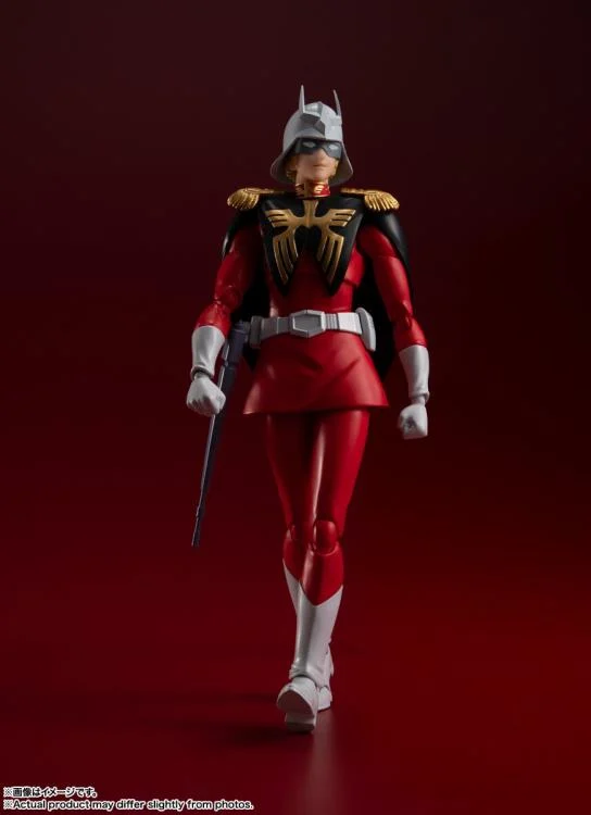 Mobile Suit Gundam S.H.Figuarts Char Aznable Action FIgure - Image 9