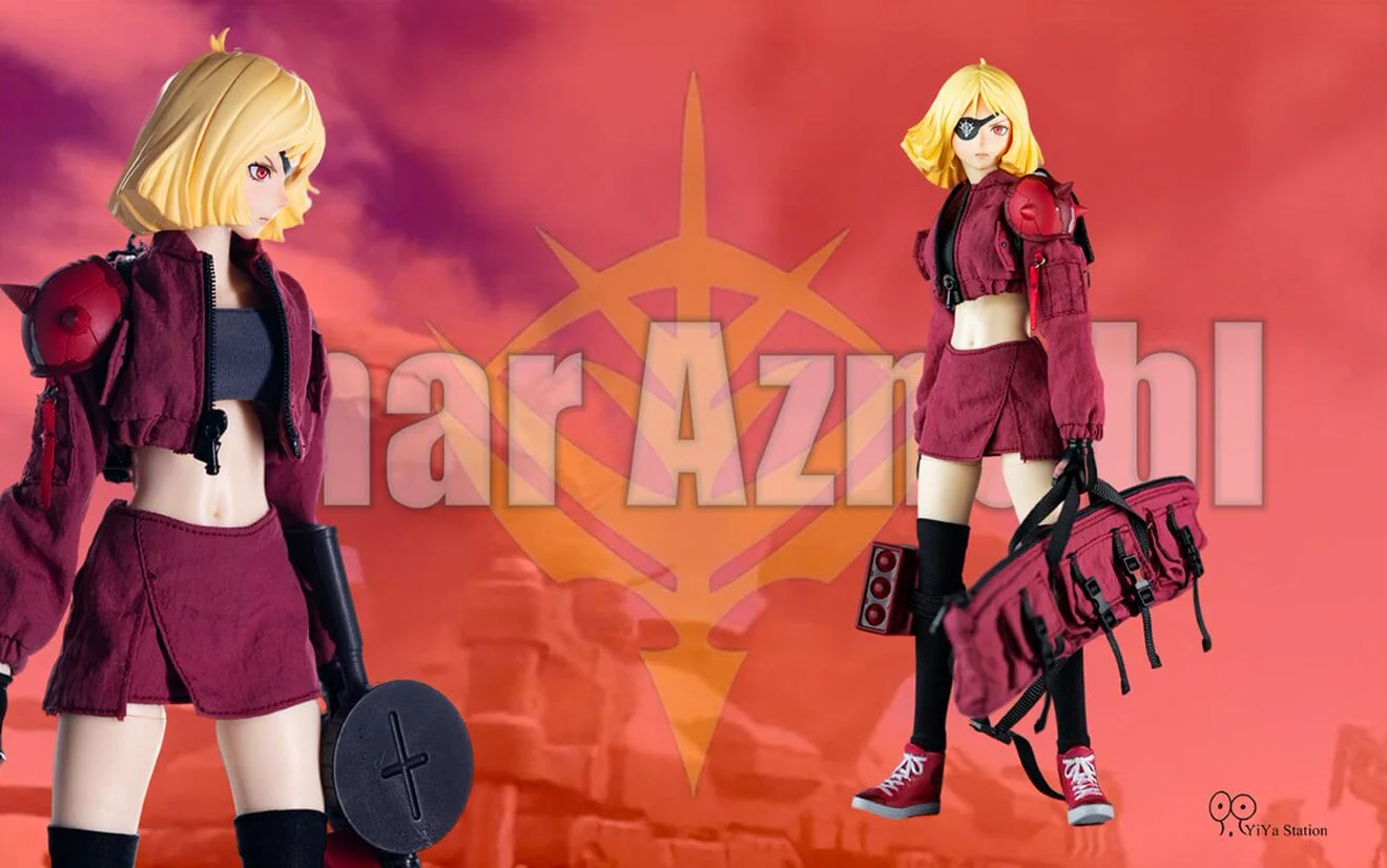 Mobile Suit Gundam Sayla Mass (Char's Zaku Costume) 1/9 Scale Figure - Image 10