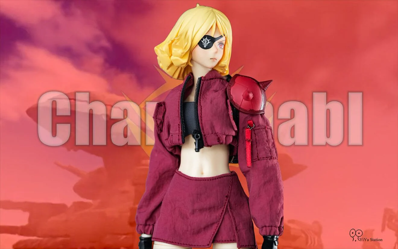 Mobile Suit Gundam Sayla Mass (Char's Zaku Costume) 1/9 Scale Figure - Image 12