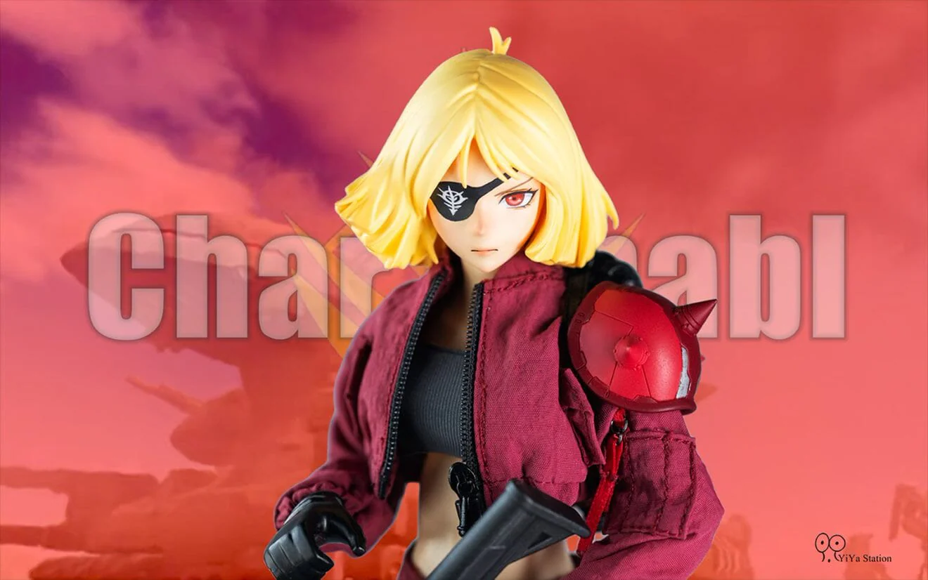 Mobile Suit Gundam Sayla Mass (Char's Zaku Costume) 1/9 Scale Figure - Image 13