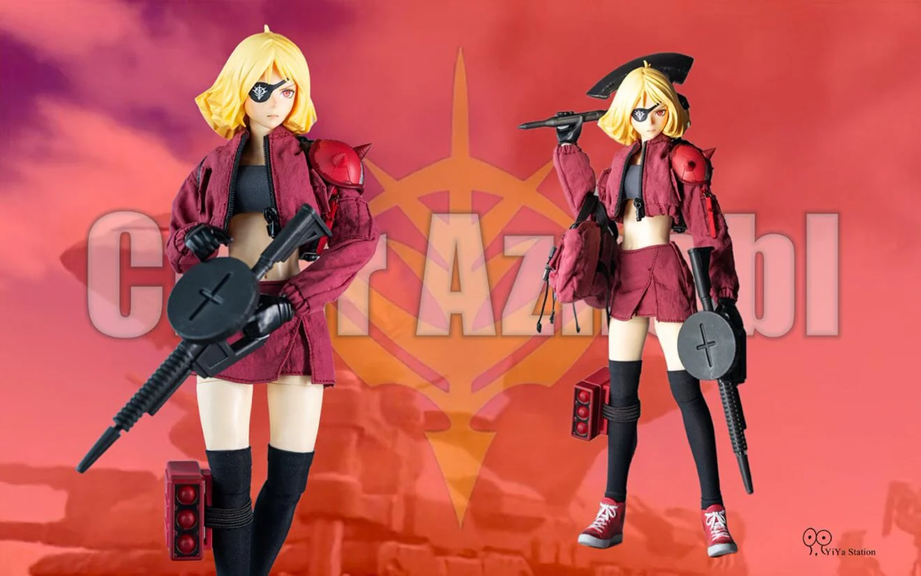 Mobile Suit Gundam Sayla Mass (Char's Zaku Costume) 1/9 Scale Figure - Image 3