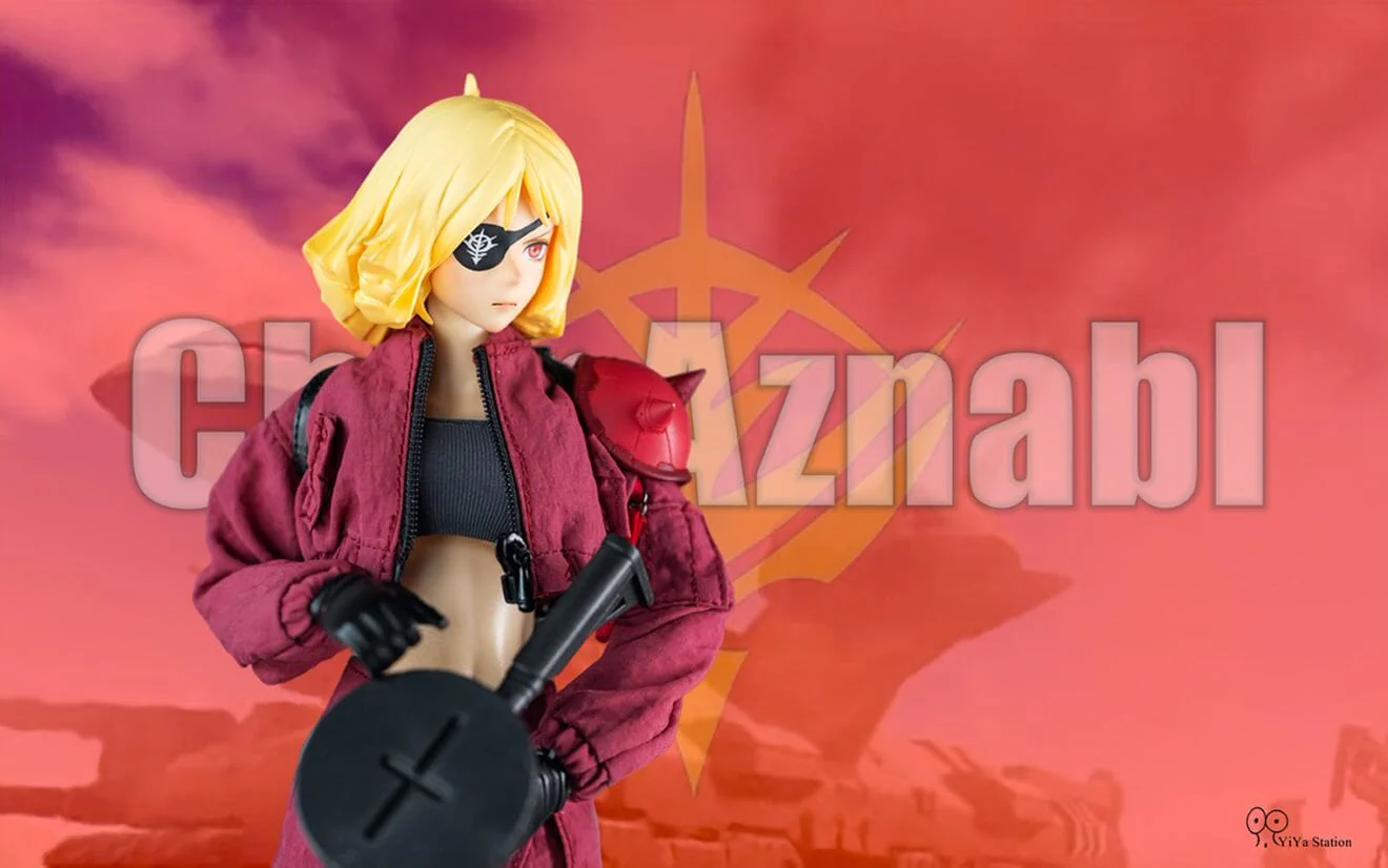 Mobile Suit Gundam Sayla Mass (Char's Zaku Costume) 1/9 Scale Figure - Image 5