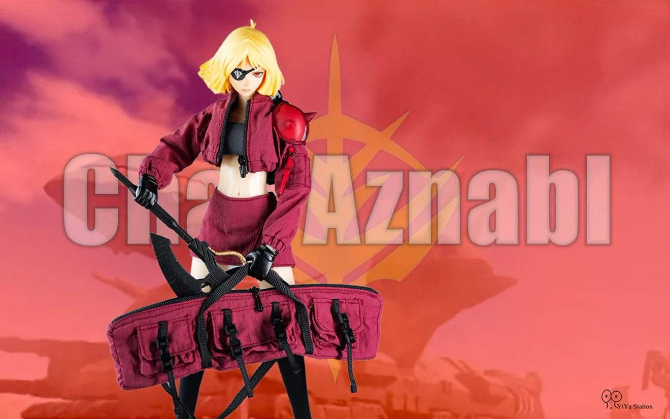 Mobile Suit Gundam Sayla Mass (Char's Zaku Costume) 1/9 Scale Figure - Image 7