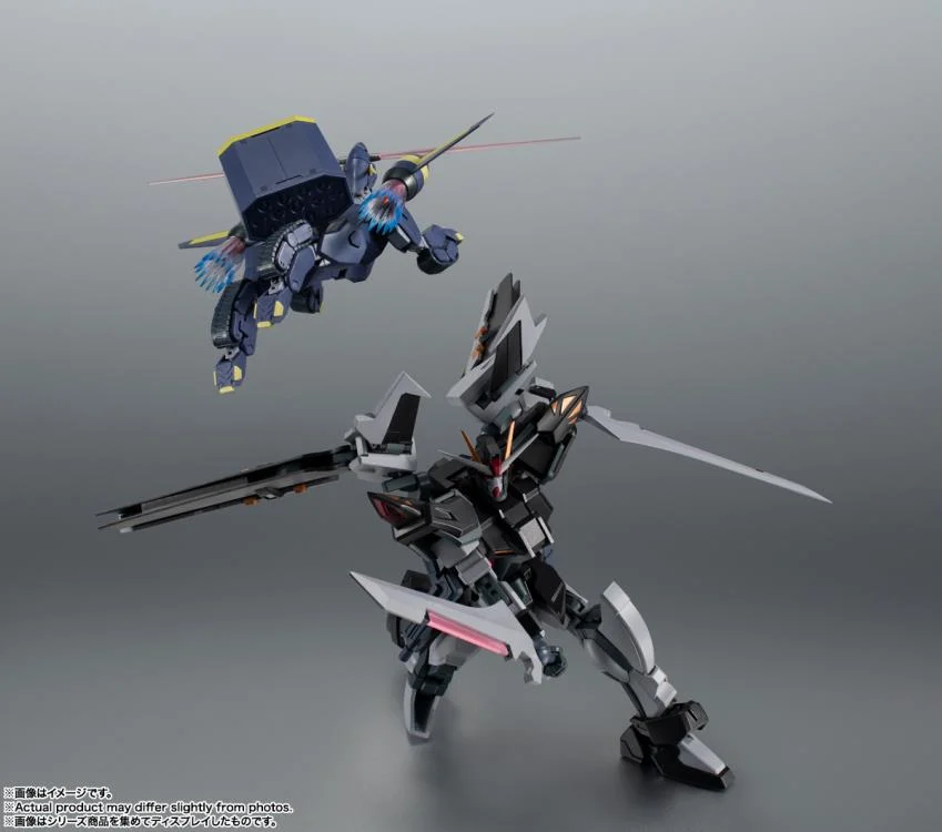 Mobile Suit Gundam SEED C.E. 73 Stargazer Robot Spirits GAT-X105E+AQM/E-X09S Strike Noir Gundam (Ver. A.N.I.M.E.) - Image 11