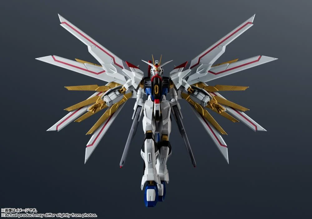 Mobile Suit Gundam SEED Freedom Gundam Universe ZGMF/A-262PD-P Mighty Strike Freedom Gundam Action Figure - Image 4